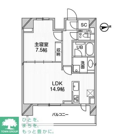 Ｍ白金台の物件間取画像